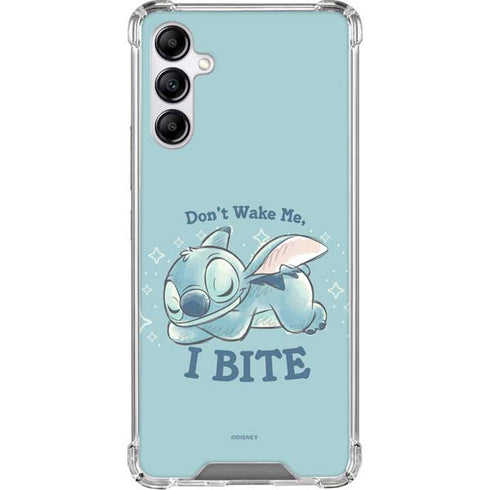 Disney Lilo and Stitch Dont Wake Me I Bite Galaxy A15 5G Clear Case